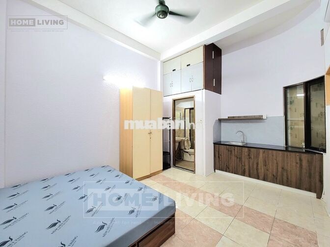 Cho thuê CHDV studio full nội thất ngay sau Gigamall Phạm Văn Đồng. 