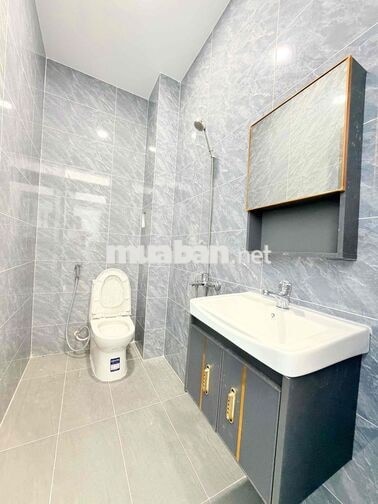 NHÀ MỚI HXH SAU CHỢ ĐÔNG THẠNH CHÍNH CHỦ BÁN GẤP 4T190
