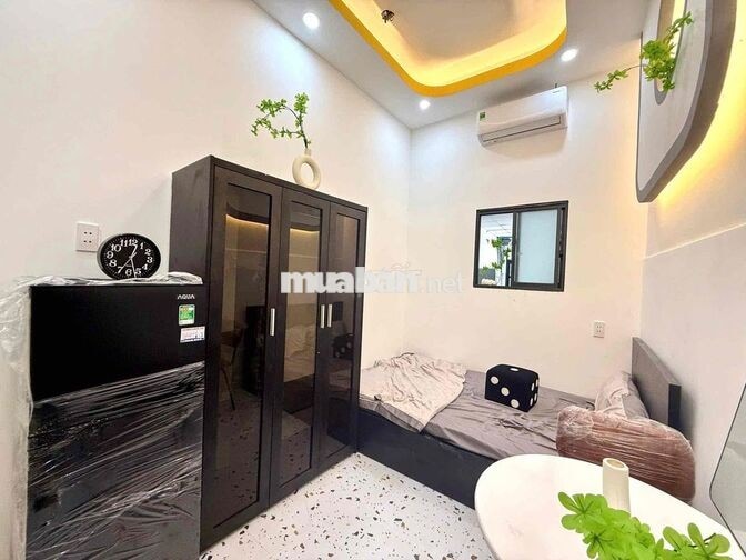 ✨Siêu phẩm Studio cửa sổ_Full NT_Hẻm xe hơi_Đc Pet gần Vạn Hạnh Mall