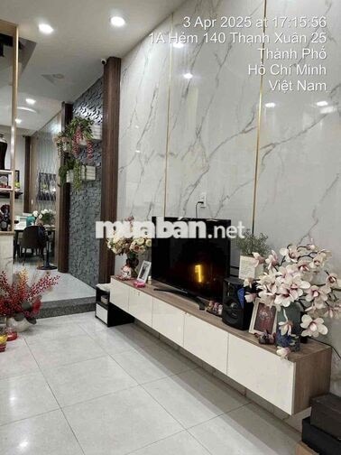 NHÀ PHỐ TX25 ( FULL NỘI THẤT ) TRỆT 3 LẦU 4PN 4WC
