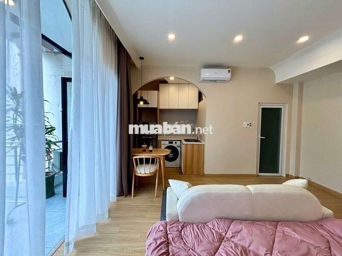 CĂN HỘ QUẬN 10 BAN CÔNG LỚN, FULL NỘI THẤT, MÁY GIẶT RIÊNG