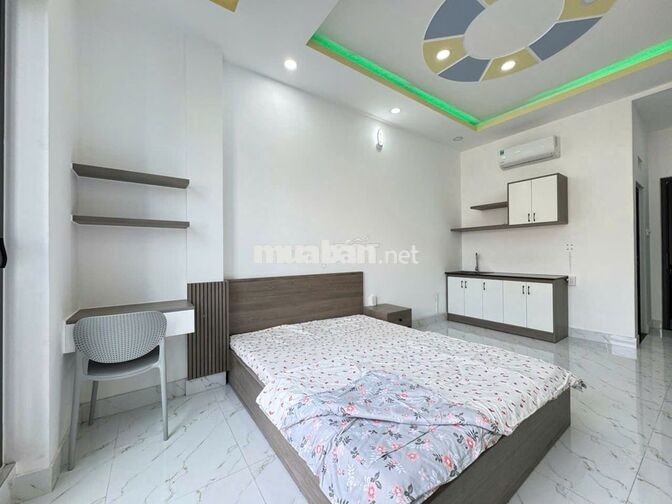 Căn hộ ban công, gần Bà Chiểu, full NT - Lê Quang Định,  Bình Thạnh