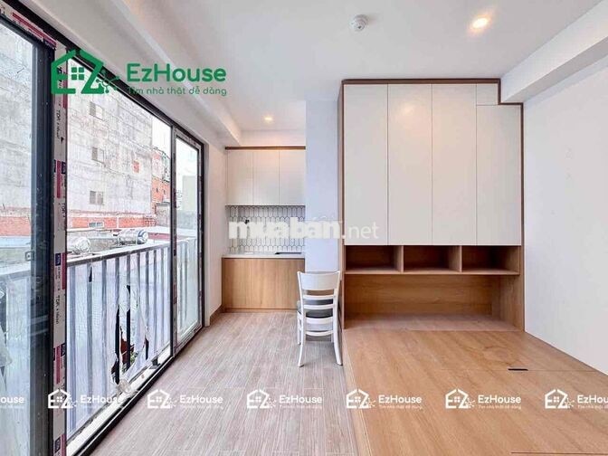 STUDIO BAN CÔNG FULL NT MỚI XÂY GẦN CV LÀNG HOA - QUANG TRUNG