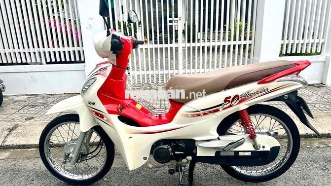 SYM Angela 50 Trắng, Đỏ