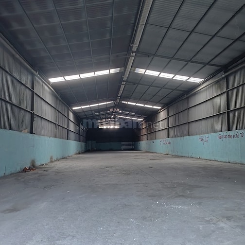 Cho thuê kho 1100m2 mt đg Ao Đôi- QL1A xe cont 40f 24/24h giá:125tr TL