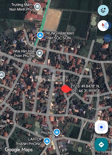 [Chính Chủ] Bán đất ở diện tích 90.4 m2, Phú Hạ, Minh Phú, Sóc Sơn