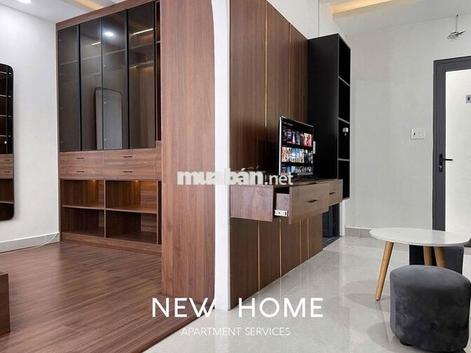 SIÊU PHẨM 1PN B.CÔNG FULL NT CAO CẤP + Tòa TM -60m2 Đ.Cửu Long,Sân Bay