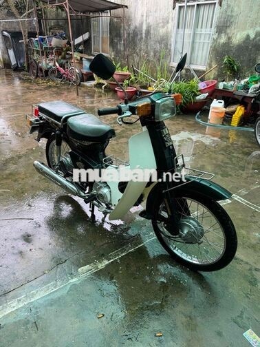 Detech Cub 50cc Xanh trắng