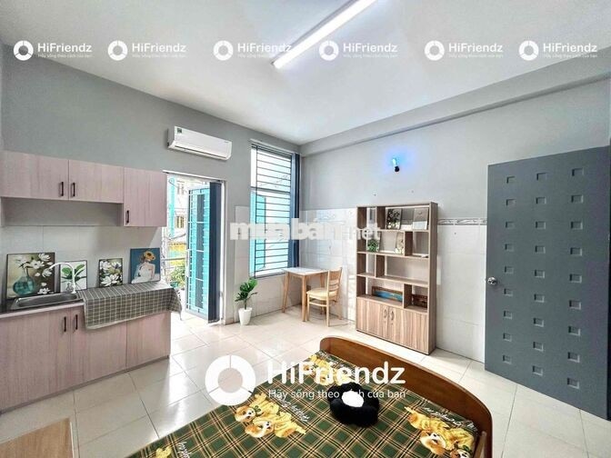 STUDIO BAN CÔNG FULL NỘI THẤT SIÊU THOÁNG SIÊU ĐẸP GIÁP Q5 Q11