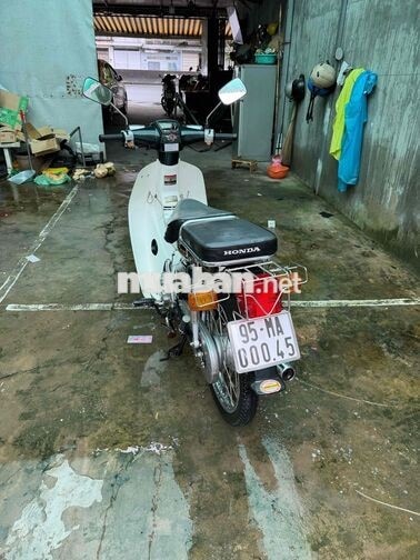 Detech Cub 50cc Xanh trắng