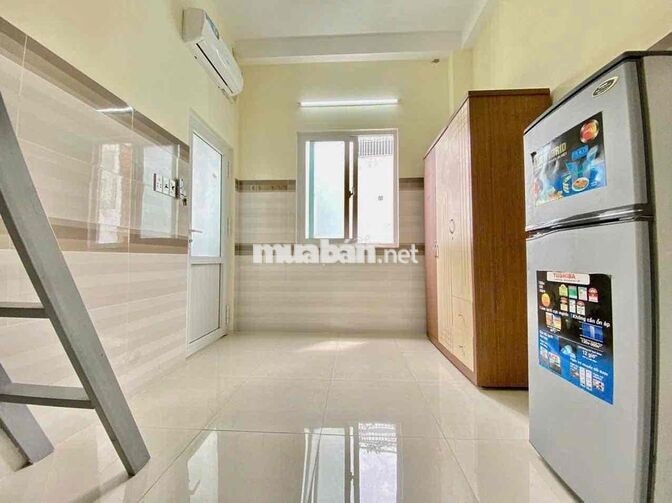 Cho thuê duplex Quang Trung cửa sổ trời thoáng mát