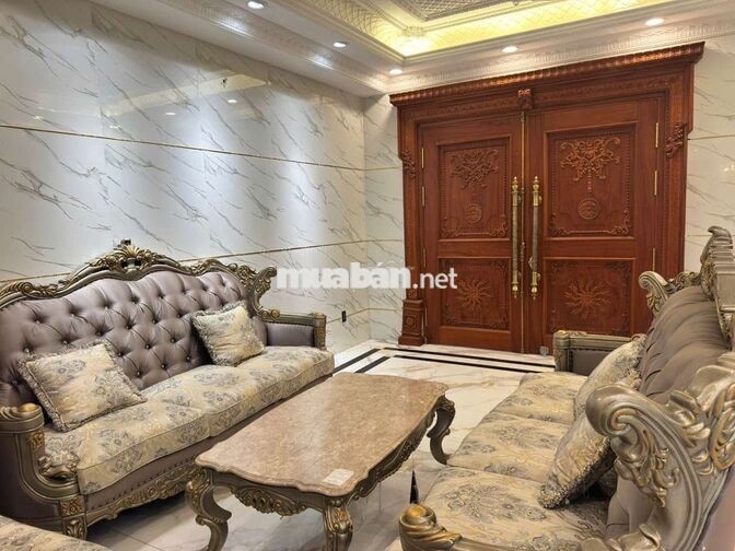 biệt thự full nội thất 10 x 20 có 5pn 6wc sân đậu ô tô 