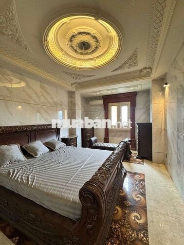 biệt thự full nội thất 10 x 20 có 5pn 6wc sân đậu ô tô 