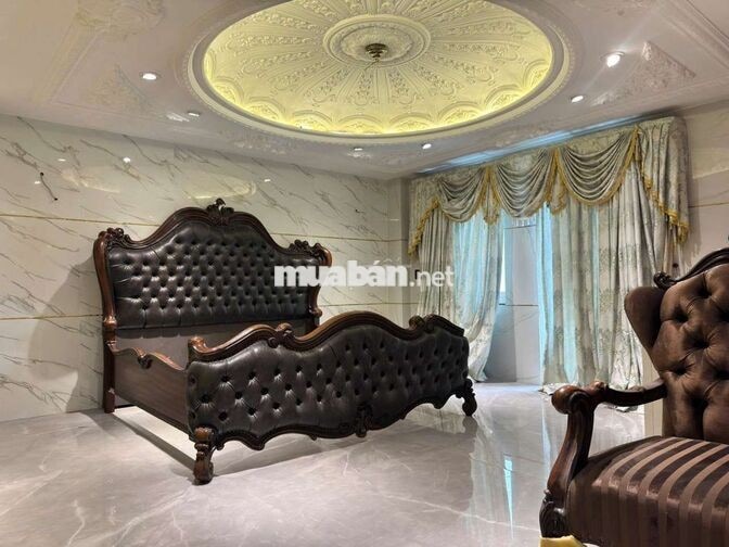 biệt thự full nội thất 10 x 20 có 5pn 6wc sân đậu ô tô 