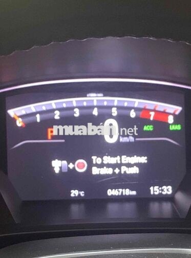 Honda CRV G Sensing 2020 Đỏ 46718 km