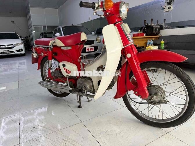 Honda Cup 50 50cc Đỏ Trắng