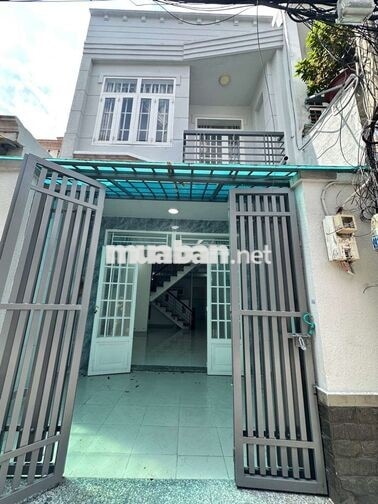 BÁN NHÀ ĐẸP 2 TẦNG BTCT ĐÚC HẺM XE HƠI ĐƯỜNG LÊ VĂN KHƯƠNG