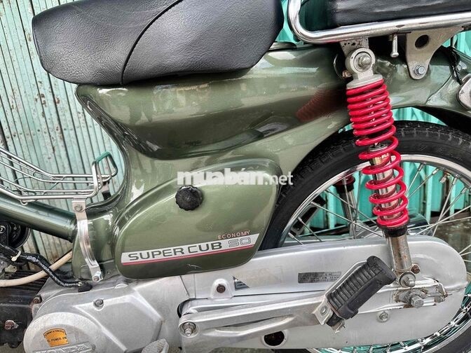 Honda Super Cub Cánh Én 90cc Xanh rêu