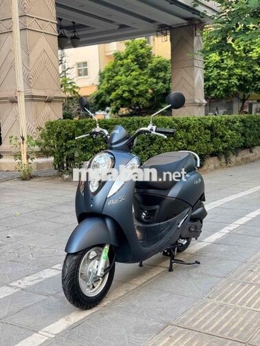 SYM Elite 2024 50cc 5000 km Xanh nhám chính hãng