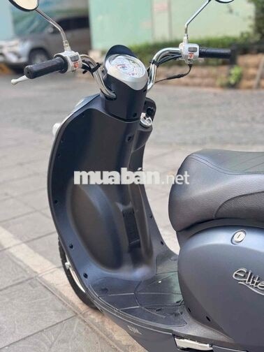SYM Elite 2024 50cc 5000 km Xanh nhám chính hãng