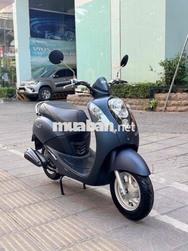 SYM Elite 2024 50cc 5000 km Xanh nhám chính hãng