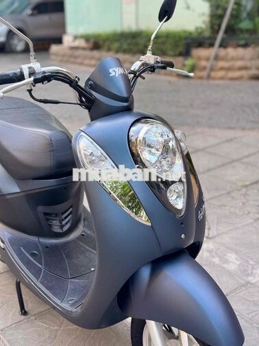 SYM Elite 2024 50cc 5000 km Xanh nhám chính hãng