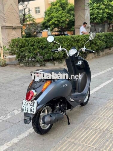 SYM Elite 2024 50cc 5000 km Xanh nhám chính hãng