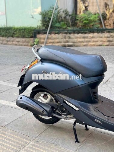 SYM Elite 2024 50cc 5000 km Xanh nhám chính hãng