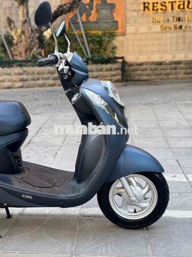 SYM Elite 2024 50cc 5000 km Xanh nhám chính hãng