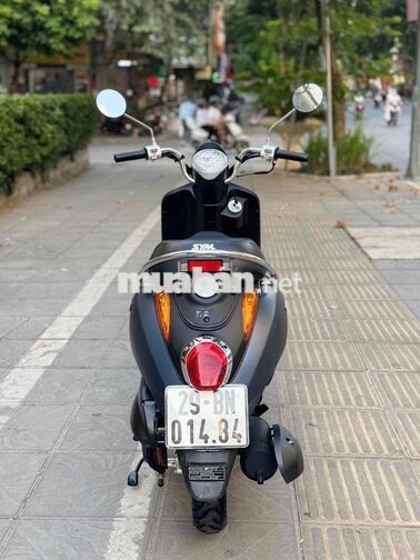 SYM Elite 2024 50cc 5000 km Xanh nhám chính hãng
