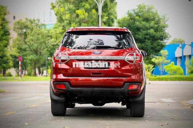 Ford Everest 2018 Đỏ 7 chỗ 85.000 km