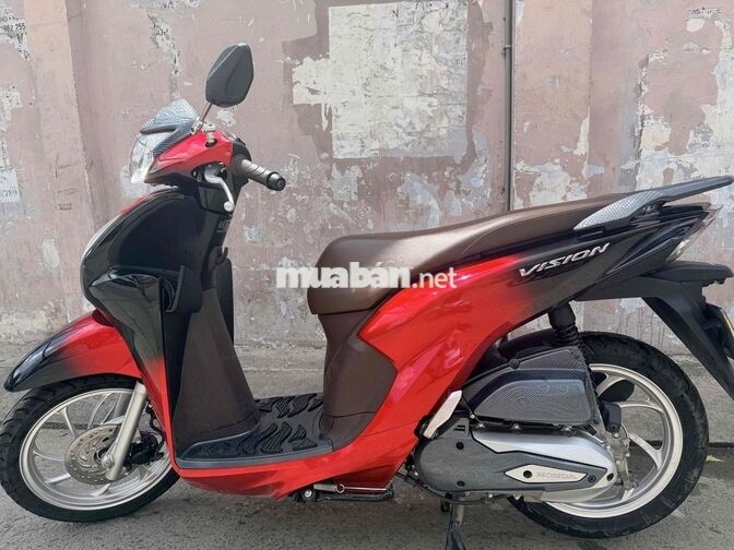 Honda Vision 2025 Đỏ đen 8246 km