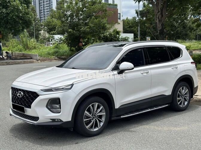 Hyundai Santafe 2020 Tự động Dầu Trắng 7 chỗ