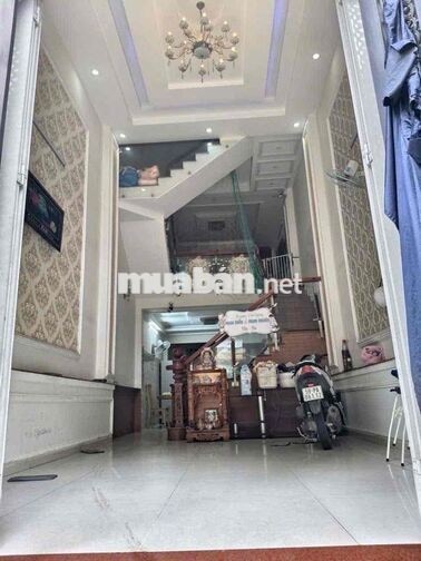 nhà phố sổ hồng riêng đường ô tô Hiệp Thành quận 12