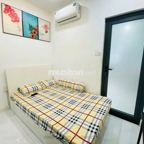 Q.3 – NHÀ NGUYÊN CĂN 3 TẦNG, 2PN & 3WC, FULL NỘI THẤT – 12 TRIỆU