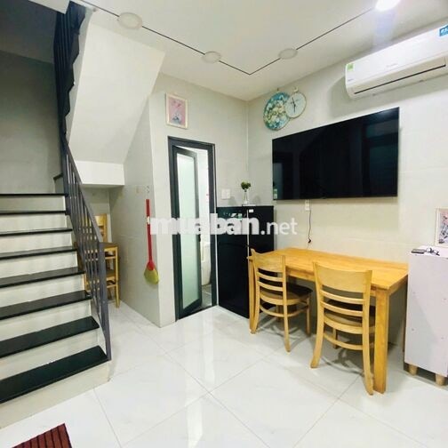 Q.3 – NHÀ NGUYÊN CĂN 3 TẦNG, 2PN & 3WC, FULL NỘI THẤT – 12 TRIỆU