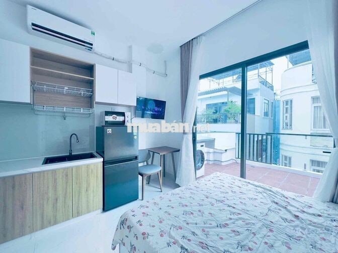 Studio Sân Thượng Cực Chill, Có Máy Giặt Riêng - Lê Văn Sỹ Q3 (6tr9)