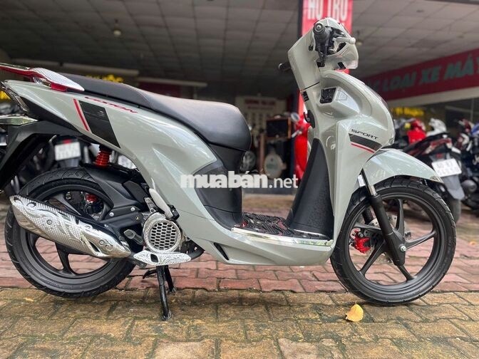 Honda Vision Sport màu Xám