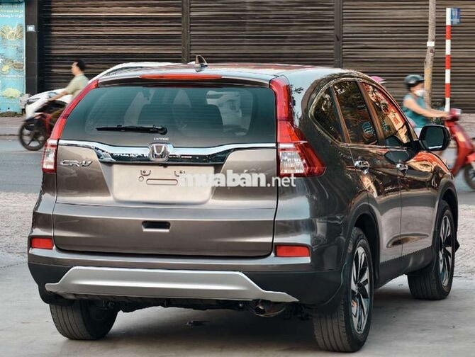 Honda CRV 2017 Xám Titan 2.4 9 vạn