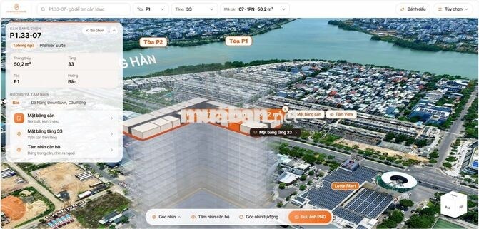 Peninsula Private trên vùng đất vàng Đà Nẵng Downtown chỉ 65tr/vị trí 
