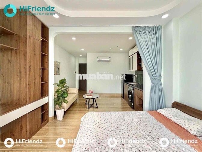 CHO THUÊ STUDIO BANCÔNG SIÊU ĐẸP-THANG MÁY NGAY LÊ TRỌNG TẤN,TKTQ