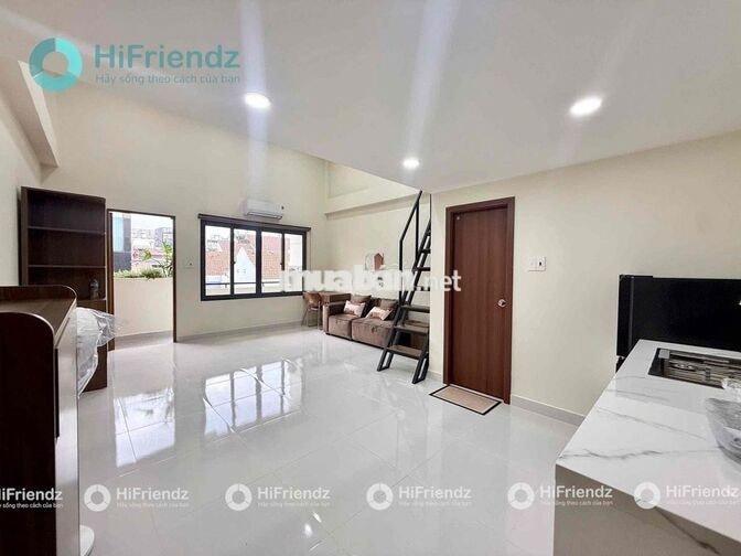 DUPLEX ban công cực rộng ngay khu sân bay không giới hạn người và xe