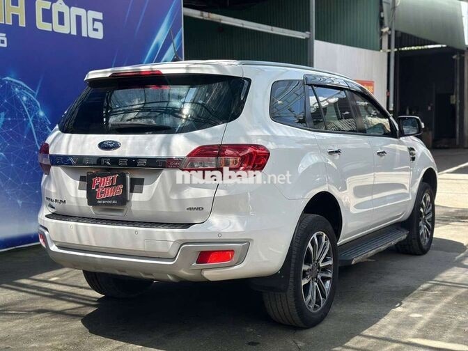 Ford Everest 2018 Titanium 4x4 2.0 Turbo,màu trắng