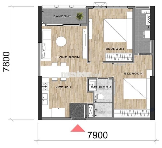 Chính chủ 8tr5/tháng- Vào Ở Ngay - Akari NEO- Xem nhà 24.7