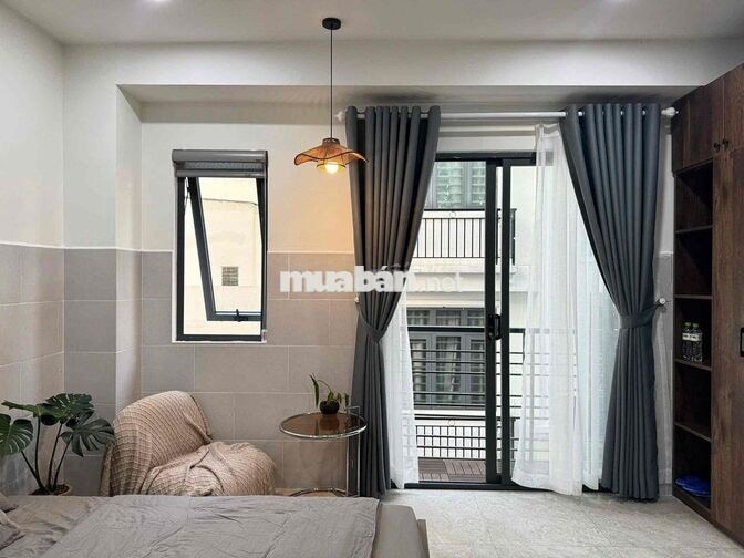 Studio ban công- Hoàng Văn Thụ - full nội thất - Tân bình