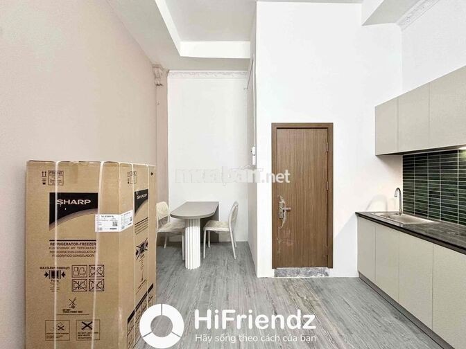 1 PHÒNG NGỦ TÁCH BẾP CÓ BAN CÔNG NGAY CẦU VƯỢT CÂY GÕ