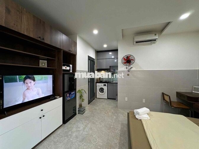 Studio ban công- Hoàng Văn Thụ - full nội thất - Tân bình