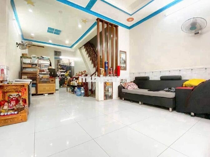 bán nhà 2 tầng 3pn hẻm ô tô gần chợ thới an q12