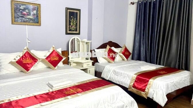 Phòng khách sạn 2 giường full nội thất, bao điện nước - 9 triệu/tháng