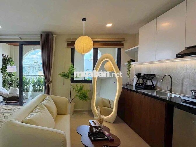 CHDV MỚI 100% - 1PN/BC/FULL NT CAO CẤP - Đ.Trường Sơn, Gần Sân Bay